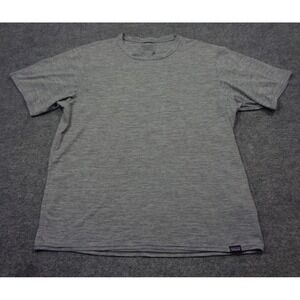 Patagonia Shirt Mens M Gray Capilene Cool Daily Graphic Top Performance